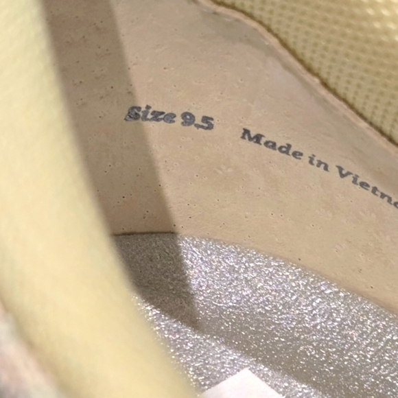 Dolce Vitta "Dolen' Platform Pastel Stripe Knit Stitch Sneakers Wmns 9.5 - Picture 8 of 9